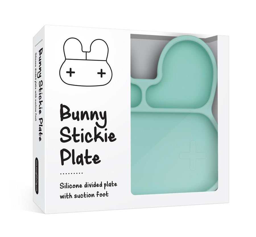 WMBT Bunny Stickie Plate (Mint)