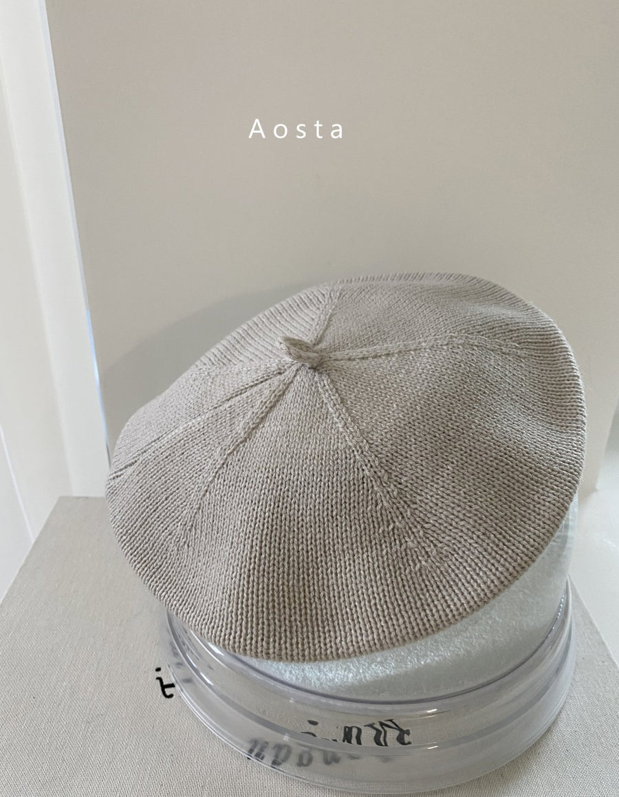 Aosta Knit Beret (3 colour options) - ooyoo
