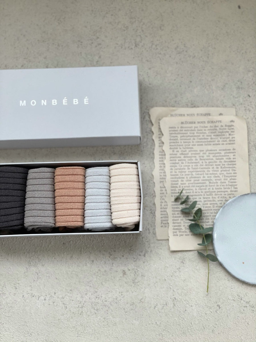 Monbebe Socks Gift Box (Blue)