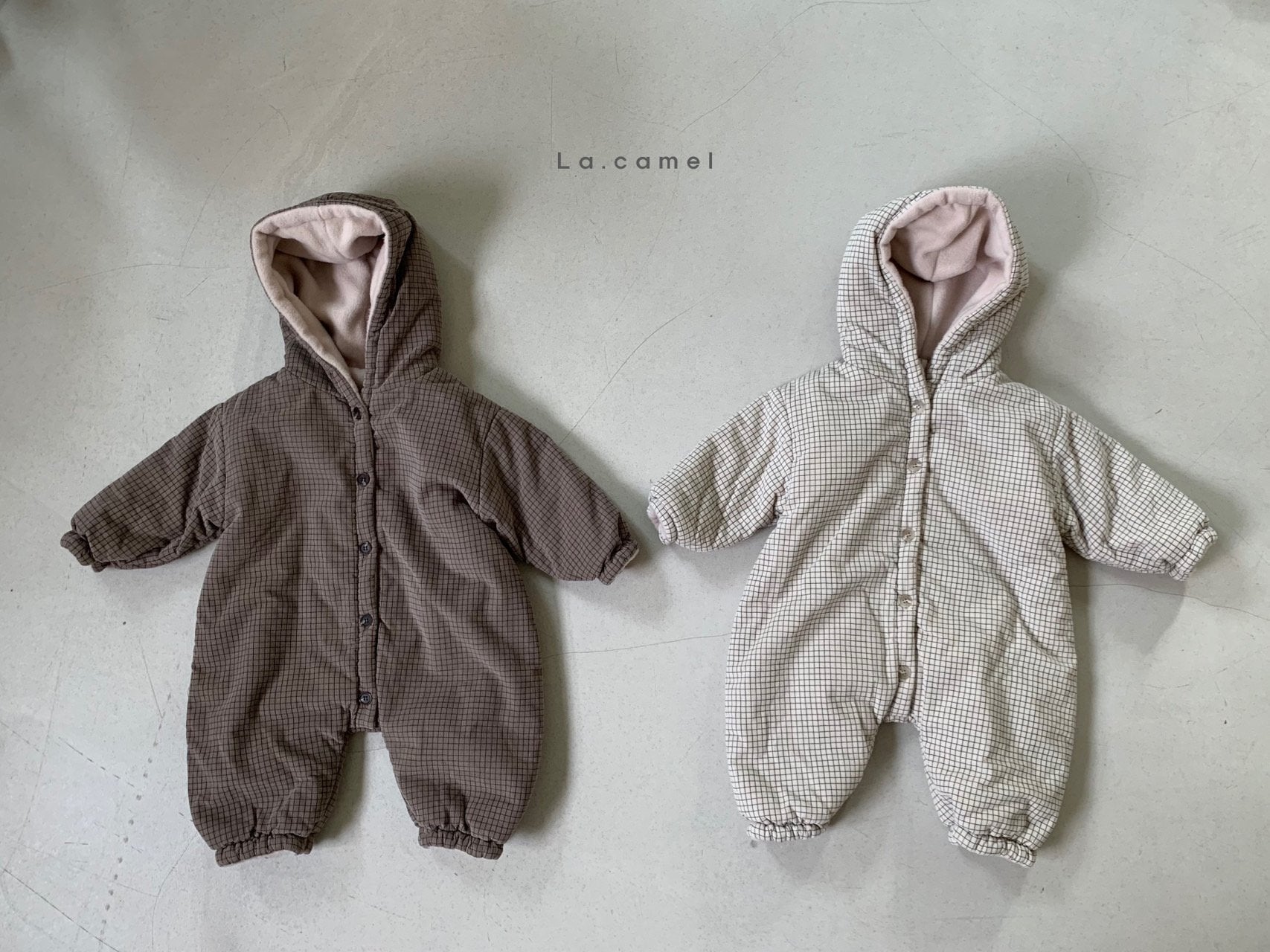 Kanz Baby Overall Winteranzug - Flauschiger Plüschanzug Mit Fäustlingen