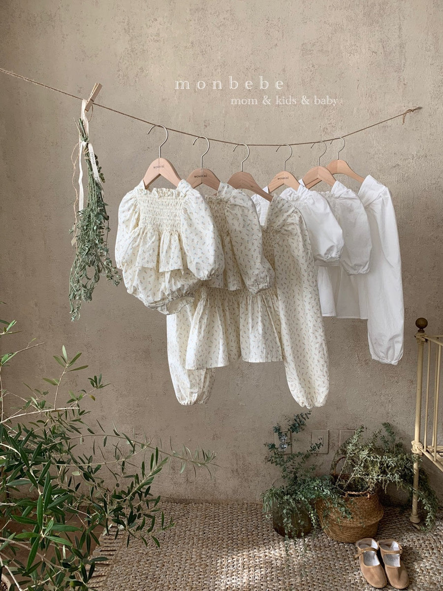 Monbebe Lily Blouse & Bloomer Set (2 colour options) - ooyoo