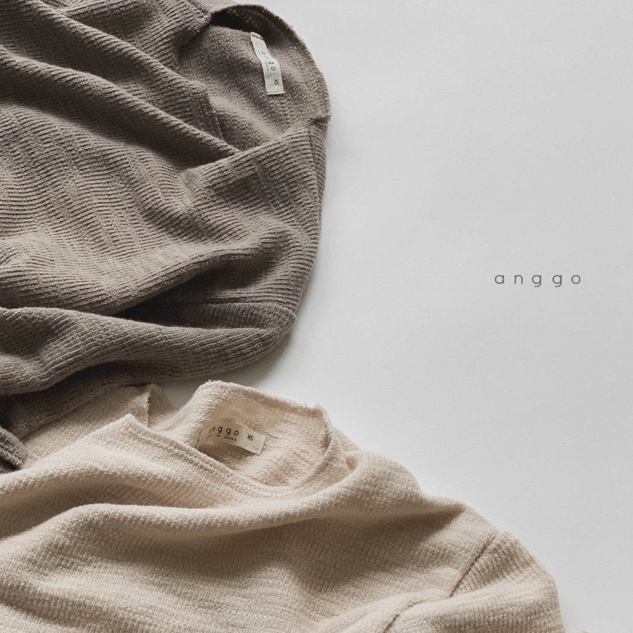Anggo Knit Tee (2 colour options) - ooyoo