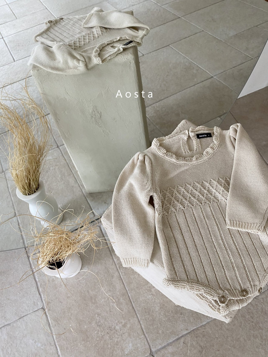 Aosta Coco Lee Knit Romper - ooyoo