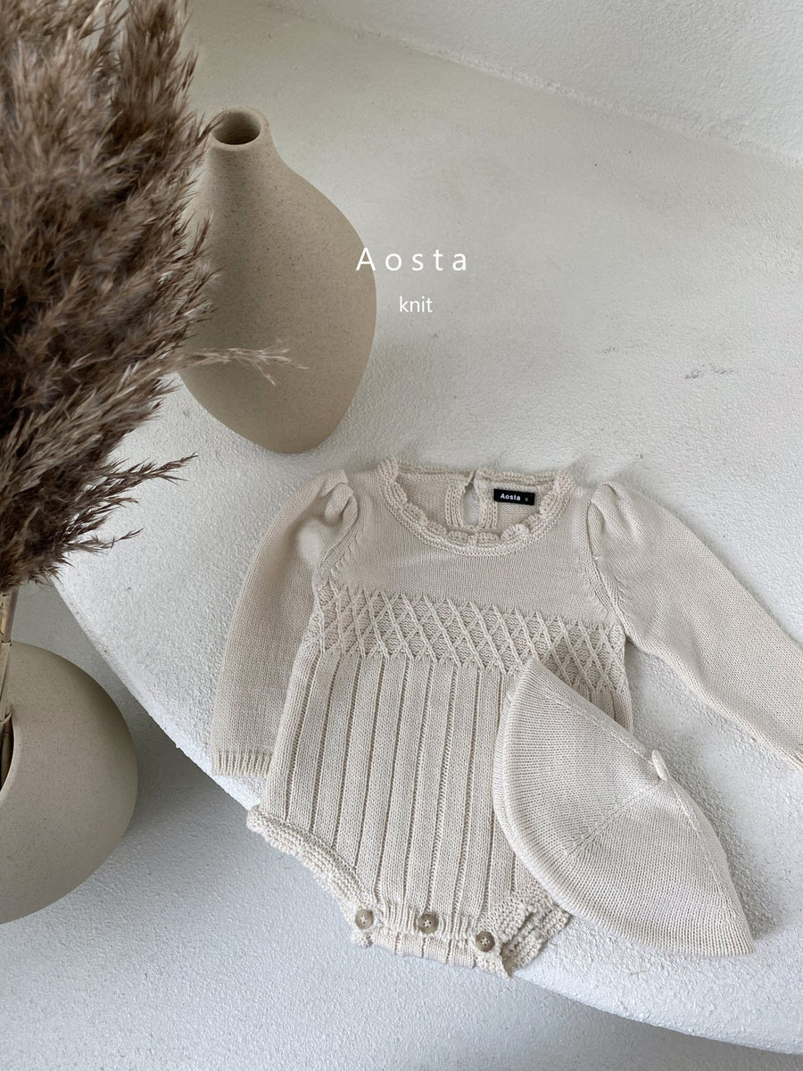 Aosta Coco Lee Knit Romper - ooyoo