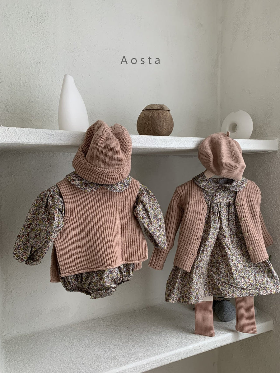 Aosta Golgi Knit Cardigan (4 colour options) - ooyoo