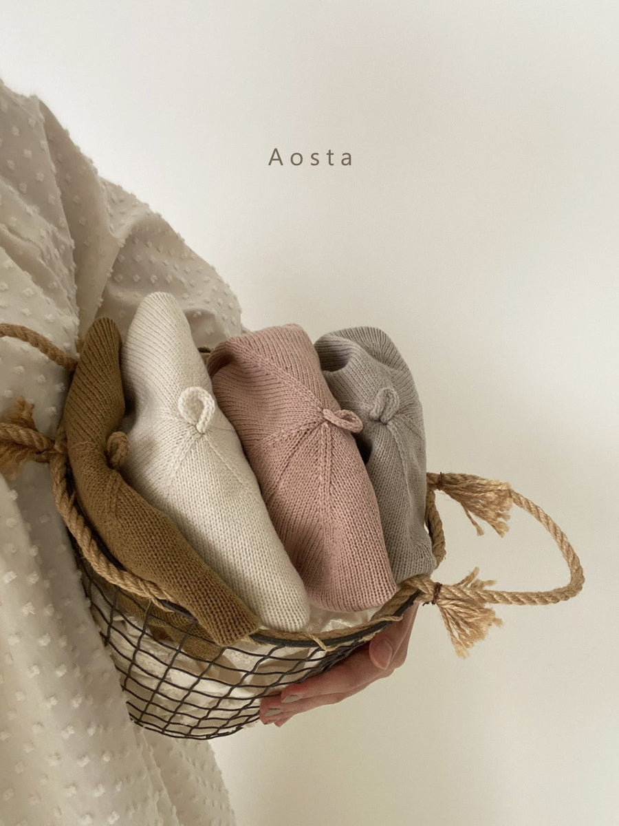 Aosta Knit Beret (4 colour options) - ooyoo