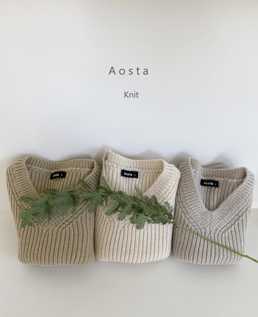 Aosta Mochi Knit Vest (3 colour options) - ooyoo