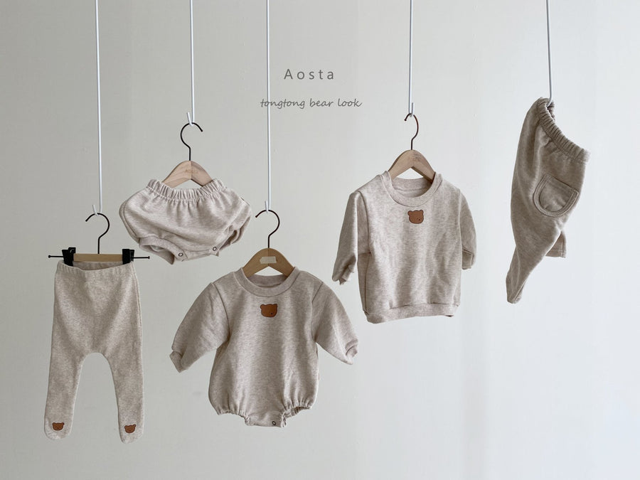 Aosta Tongtong Bear Sweater (2 colour options) - ooyoo