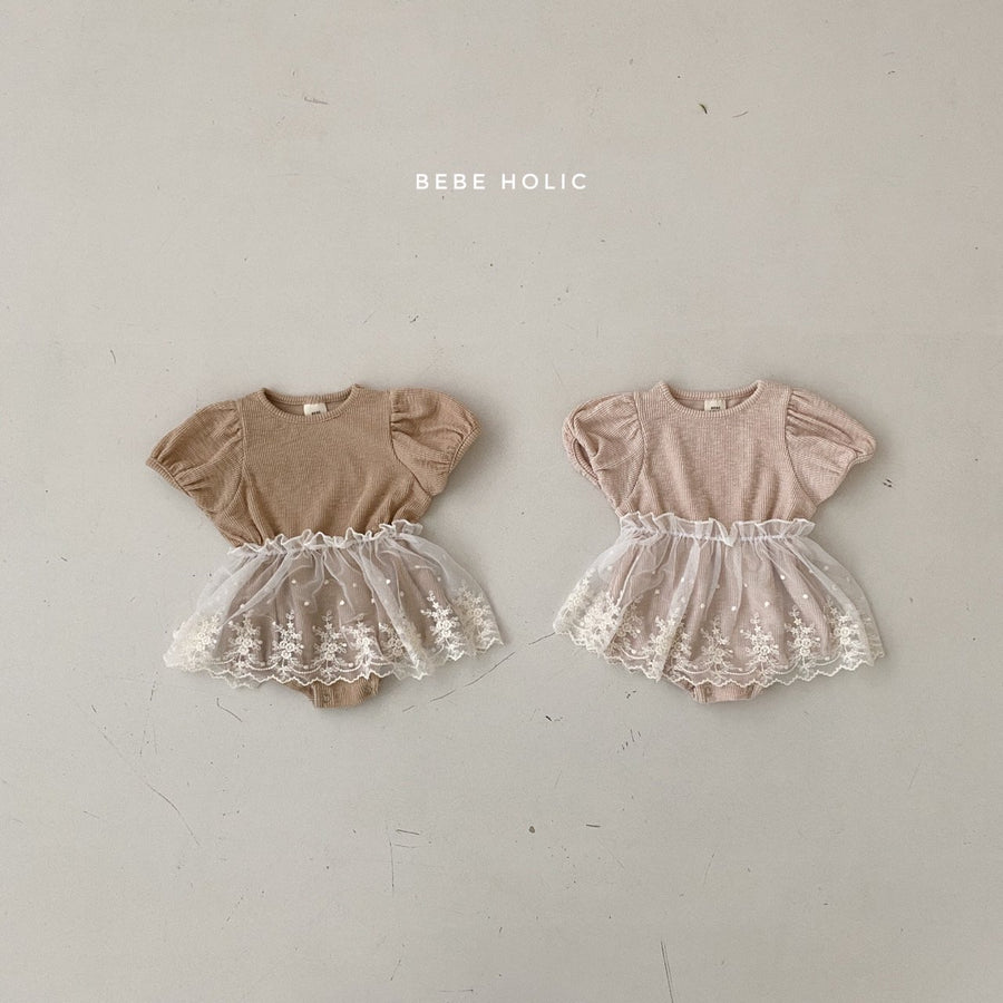 Bebeholic Cutie Romper and Skirt Set (2 colour options) - ooyoo
