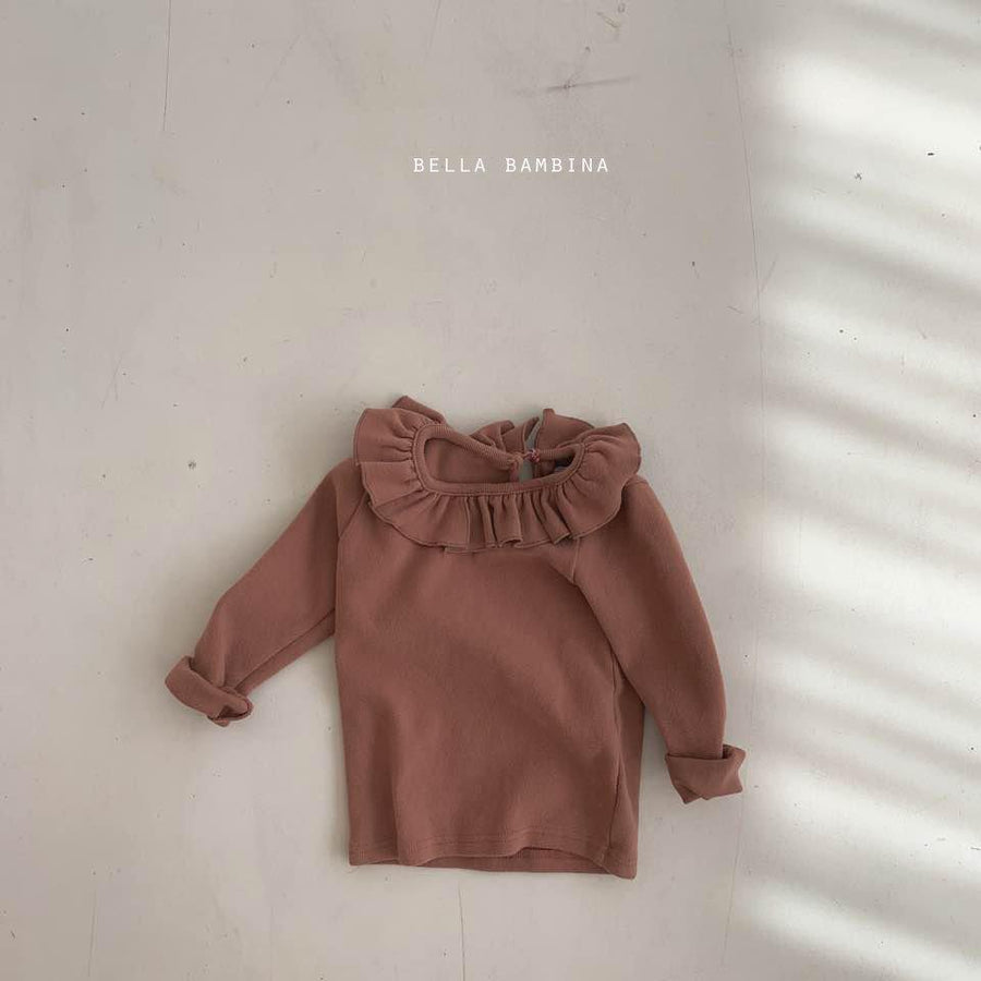Bella Bambina Ruffle Collar (2 colour Options) - ooyoo