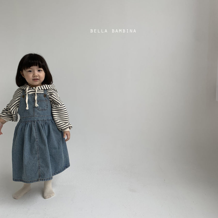 Bella Bambina Stripe Hoody (2 colour options) - ooyoo