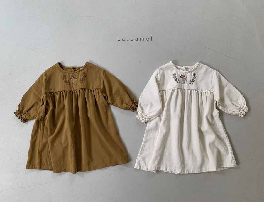 La Camel Lulu Dress (2 colour options) - ooyoo