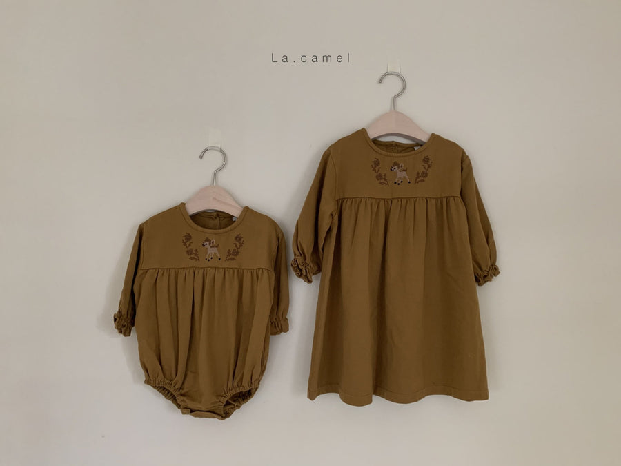 La Camel Lulu Dress (2 colour options) - ooyoo