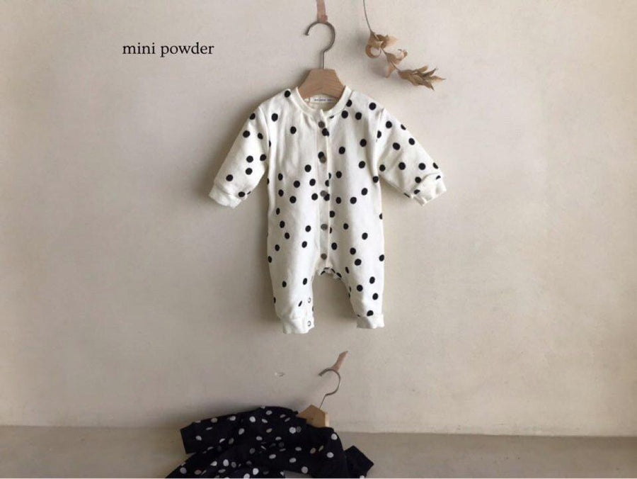 Mini Powder Dotty Babygrow - ooyoo