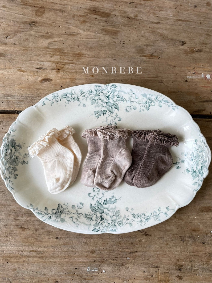 Monbebe Baby Frill Socks Gift Set - ooyoo