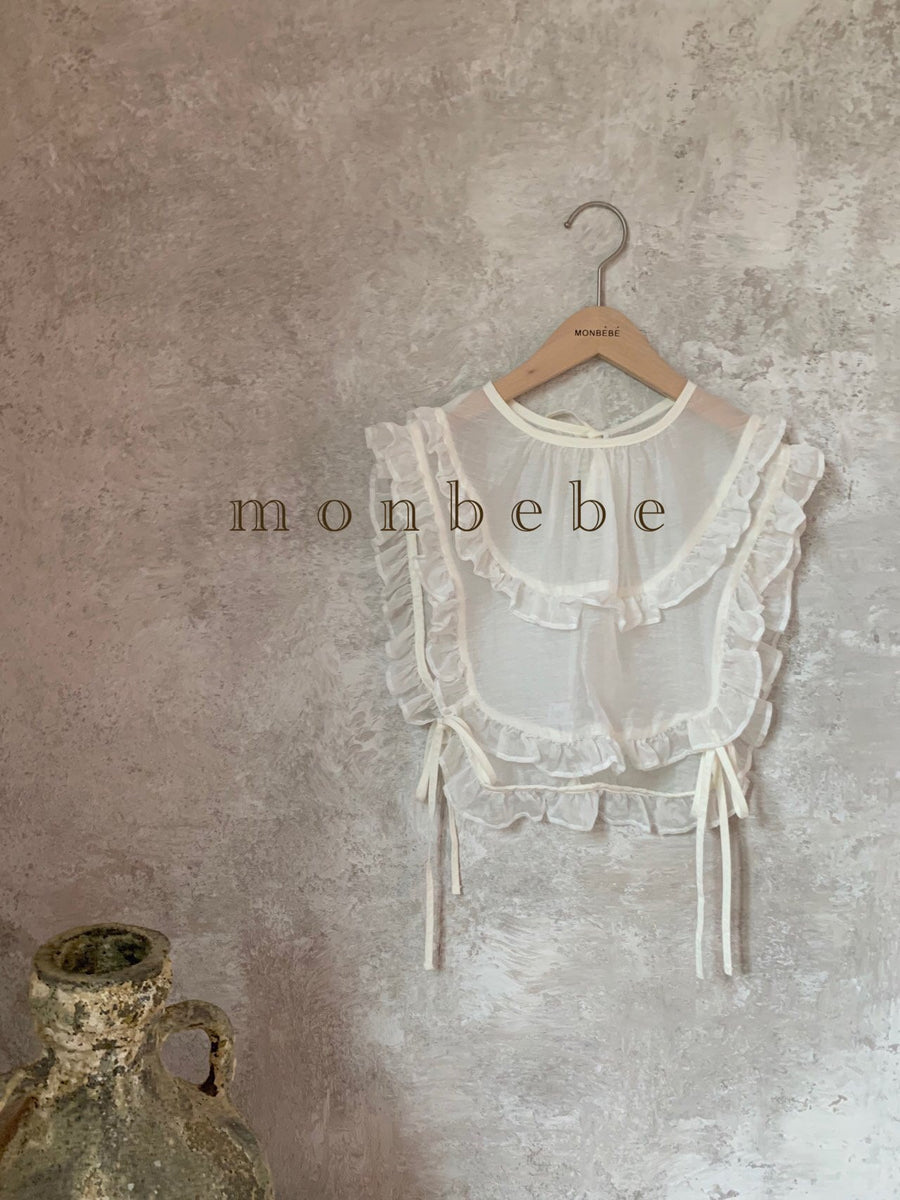 Monbebe Frill Vest (Beige) - ooyoo