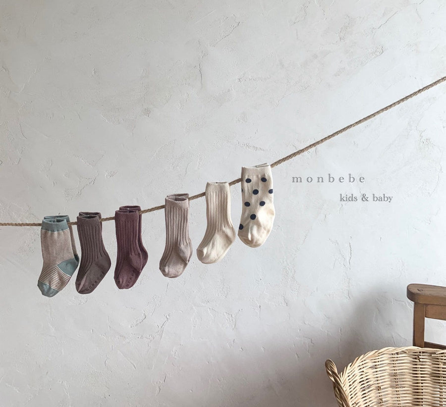 Monbebe Knee Socks Gift Set (Rose) - ooyoo