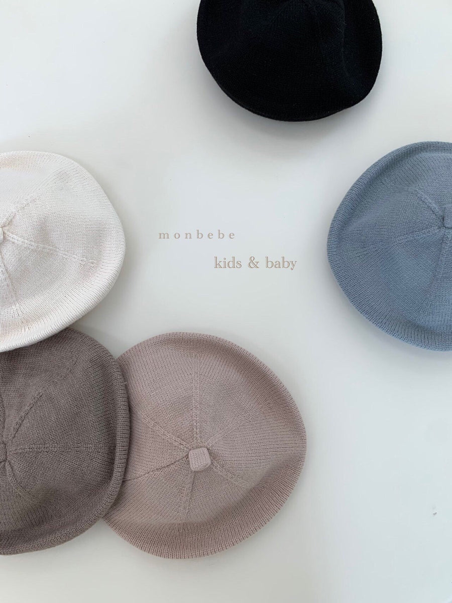 Monbebe Knitted Beret (5 colour options) - ooyoo
