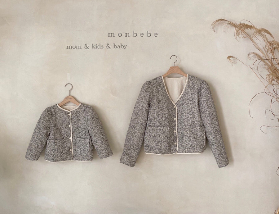 Monbebe Reversible Puff Sleeve Jacket (2 colour options) - ooyoo