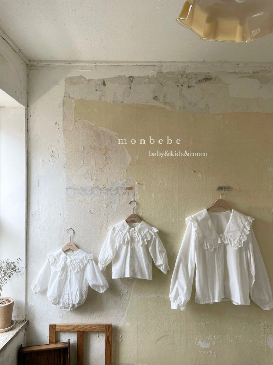 Monbebe Romantic Blouse (2 colour options) - ooyoo