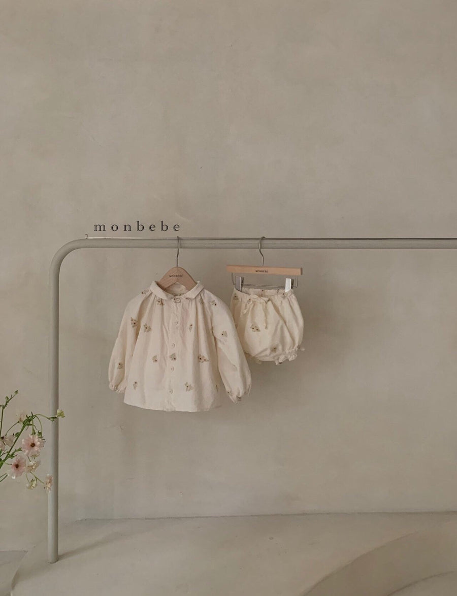 Monbebe Spring Blouse (2 colour options) - ooyoo