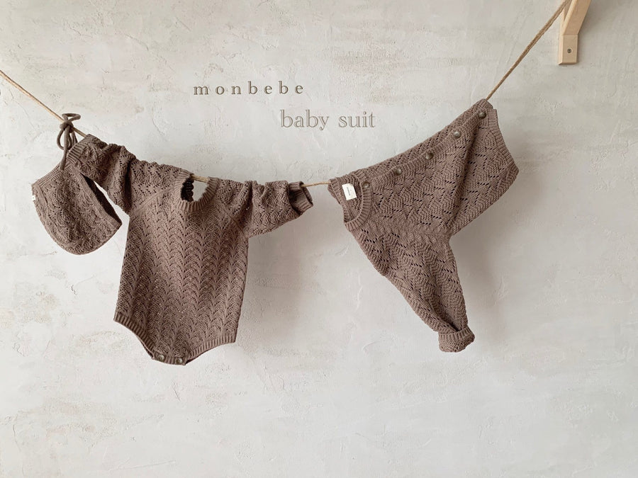 Monbebe Twist Knit Cardigan (3 colour options) - ooyoo