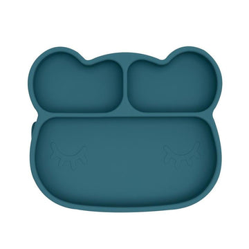 WMBT Bear Stickie Plate (Dusk Blue) - ooyoo