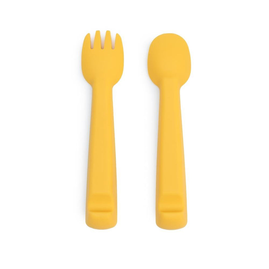 WMBT Feedie Fork & Spoon (Yellow) - ooyoo